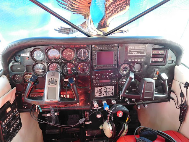 Nicht viel bei im Cockpit