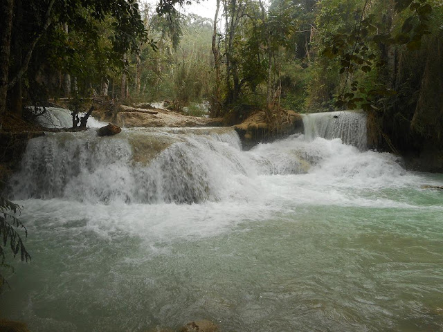 Bei den Wasserfällen