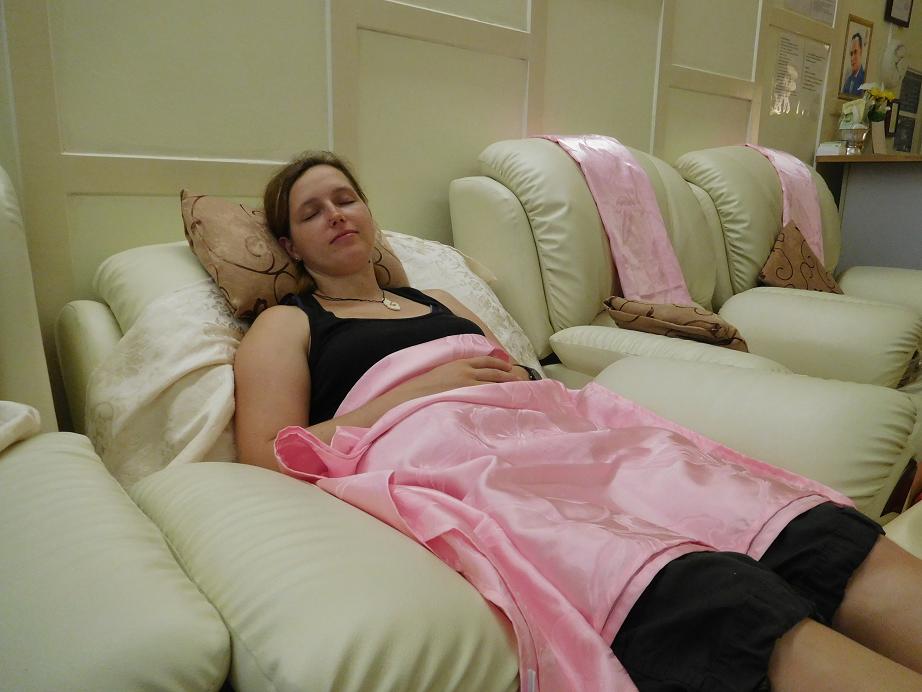 bei der Massage