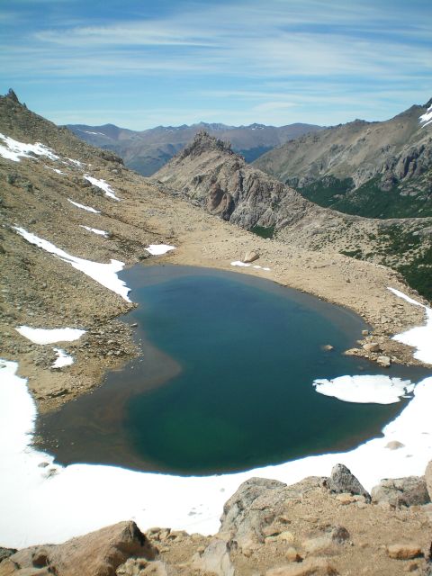 oben auf dem Berg