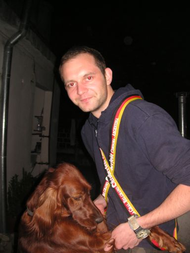 Ich mit Hund