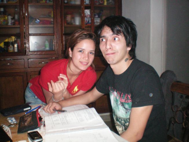David und Daphne beide aus Argentinien.. wohnen auch bei mir