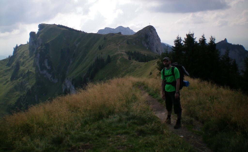 Anfang der Gratwanderung