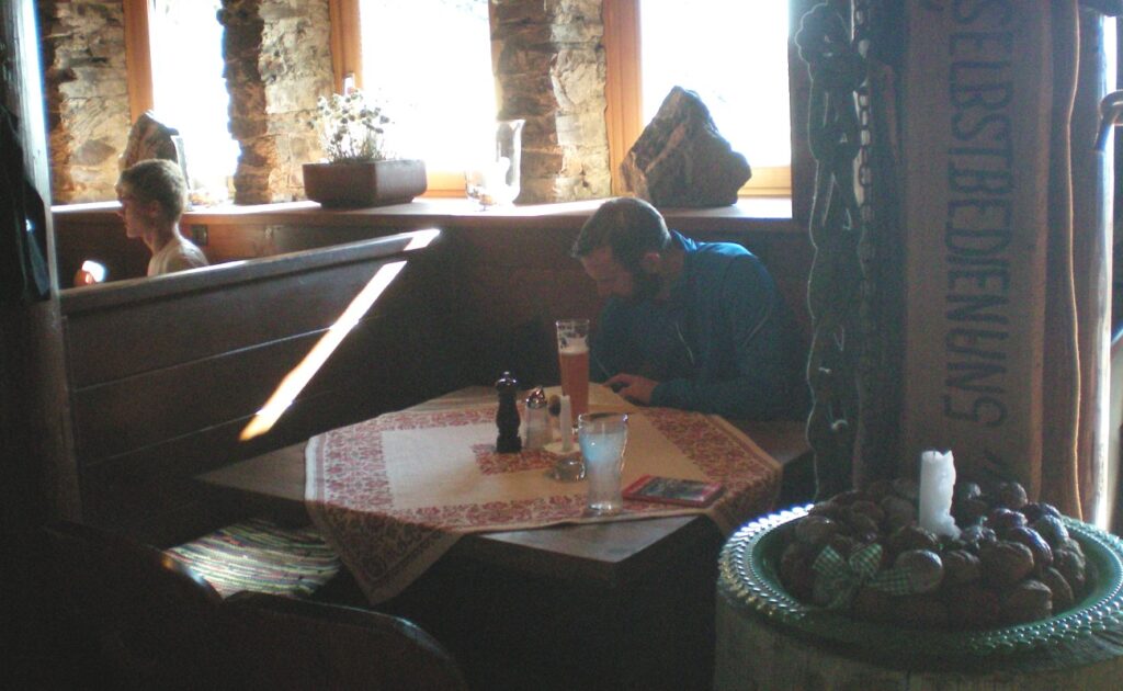 Auf der Glungezer Hütte