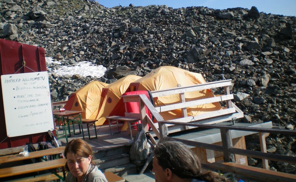 Auf der Glungezer Hütte